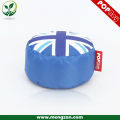 European Union Jack flag banquinho redondo, grande bandeira inglesa bean bag